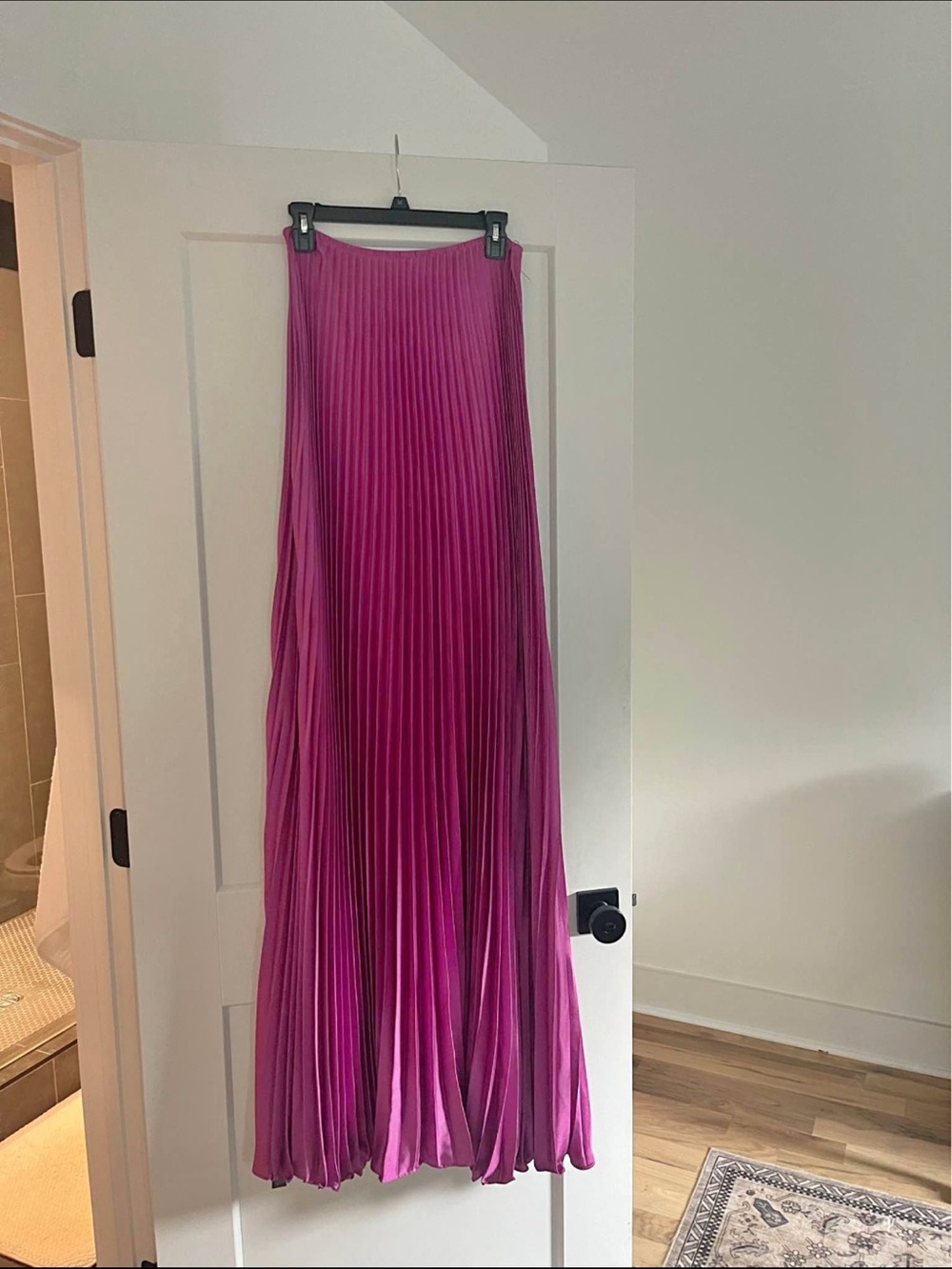 Pleated Maxi Dress